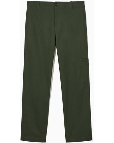 COS Straight-leg Utility Pants - Green