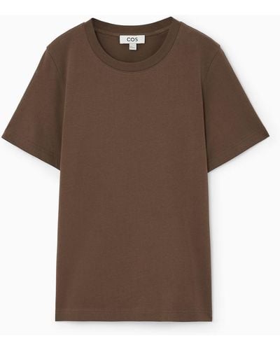 COS 24/7 T-shirt - Brown