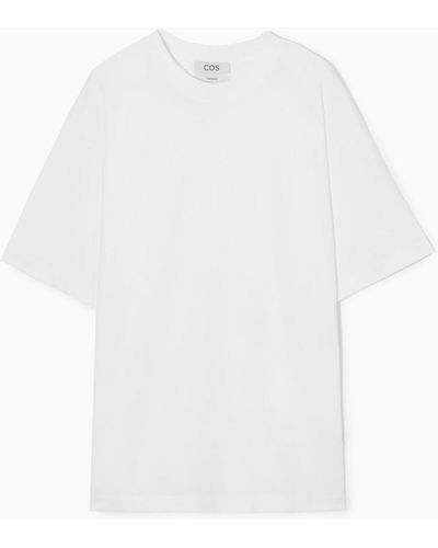 COS The Super Slouch T-shirt - White