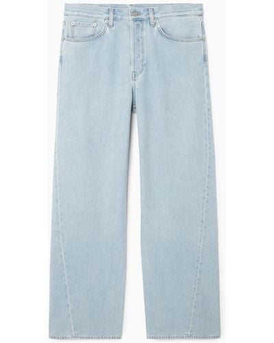 COS Facade Jeans - Straight - Blue