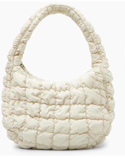 COS Quilted Mini Bag - White
