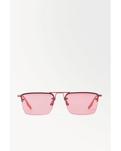 COS The Frameless Sunglasses - Pink