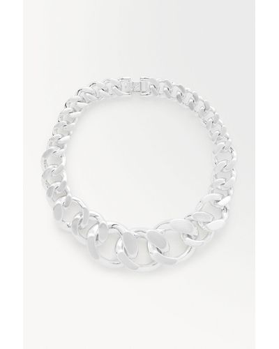 COS The Chunky Chain-link Necklace - White