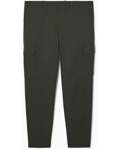 COS Tapered Cargo Pants - Green