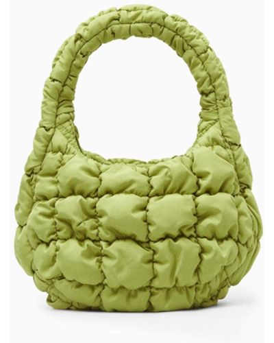 COS Quilted Micro Bag - Green