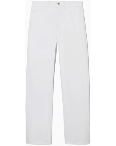 COS Column Jeans - Straight - White