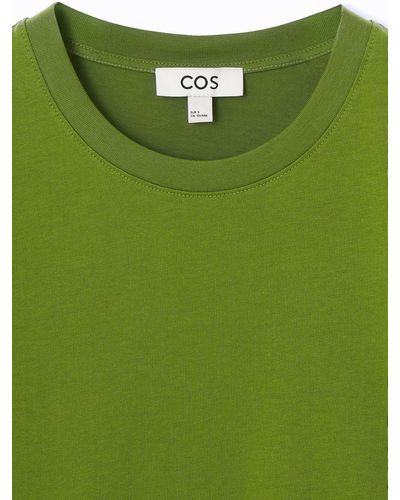 COS Regular Fit T-shirt - Green