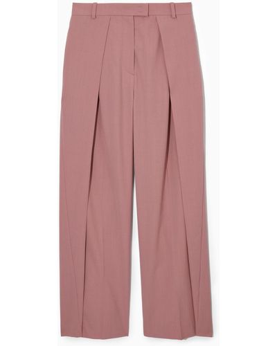 シリアルシール付 COS high rise wide trousers 深水光太 | irai.co.id