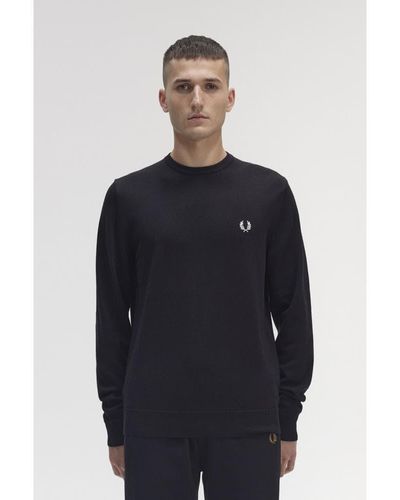 Fred Perry Crew neck sweaters for Men | Online Sale up to 60% off | Lyst
