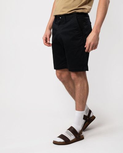 GANT Slim Twill Shorts - Black
