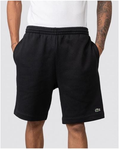 Lacoste Fleece Shorts - Black