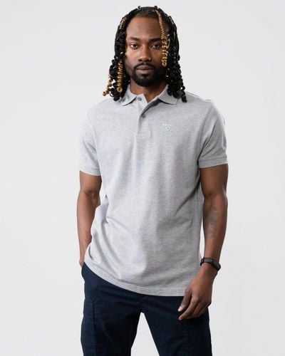 Barbour Sports Polo Shirt - Grey