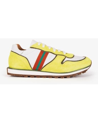 Penelope Chilvers Studio Neon Suede/leather Sneaker - Yellow
