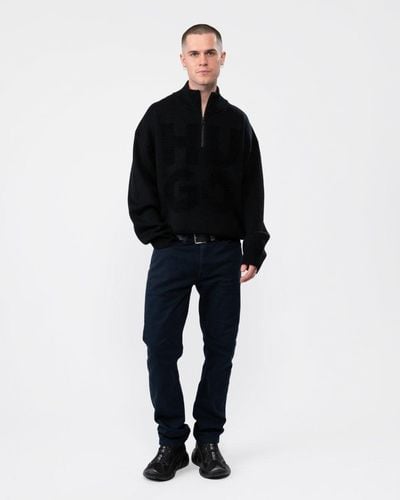 HUGO Sonel Sweater - Black
