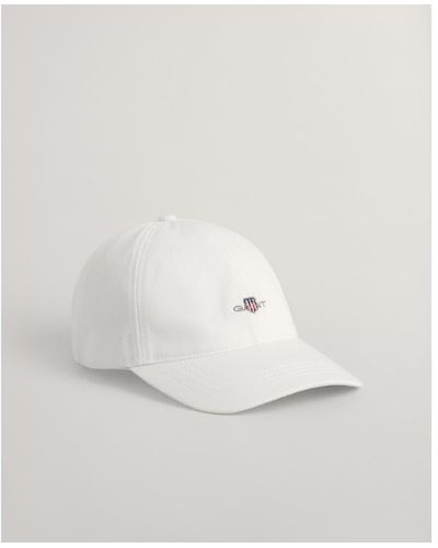 GANT Unisex Shield Cap - White
