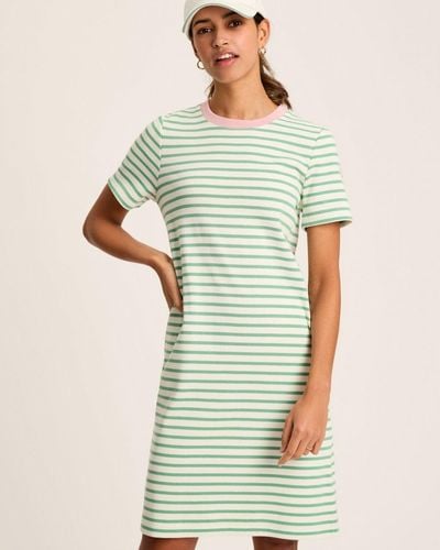 Joules Eden Jersey T-shirt Dress - Green