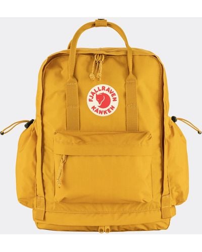 Fjallraven Kanken Outlong Unisex Backpack - Yellow