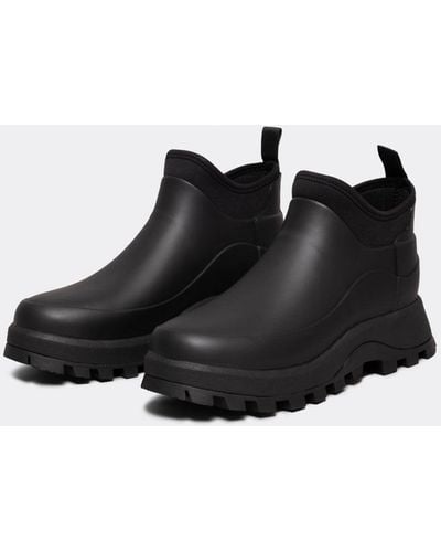 HUNTER City Explorer Ankle Boots - Black