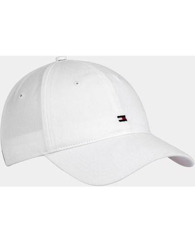 Tommy Hilfiger Essential Flag Soft Cap - White