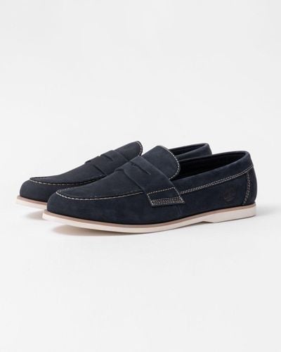 Timberland Classic Slip-on Boat Shoes - Black