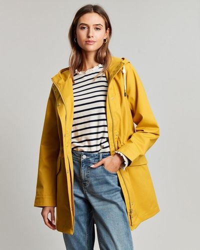 Joules Padstow Raincoat - Yellow