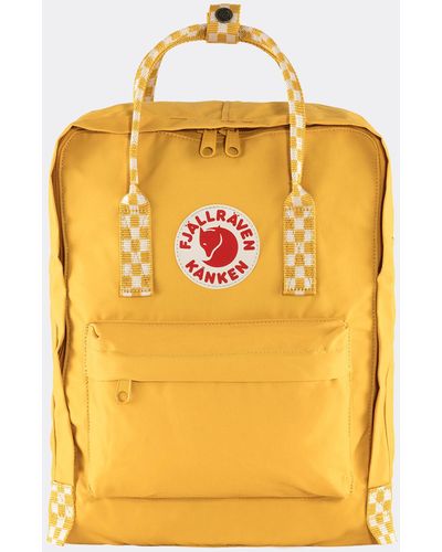 Fjallraven Kanken Classic Unisex Backpack - Yellow
