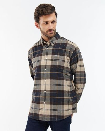 Mens store barbour shirts