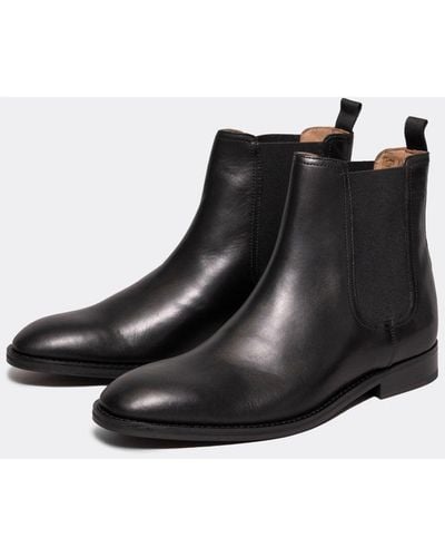 Ted Baker Maisonn Leather Chelsea Boot - Black