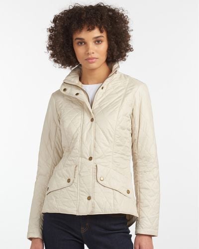 Barbour Flyweight Cavalry Quilted Ladies Jacket - Multicolor