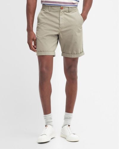 Barbour Glendale Twill Shorts - Natural