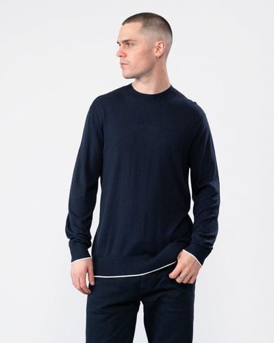 Armani Exchange A|x Logo Sweater - Blue