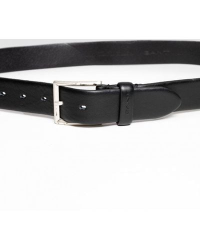 GANT Classic Leather Belt - Black