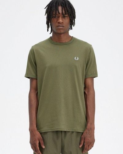 Fred Perry Ringer - Green