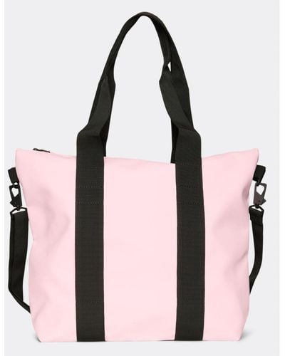 Rains Unisex Tote Bag Mini - Pink