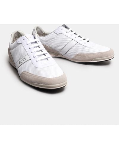 BOSS Saturn Lowp Merb Sneakers - White