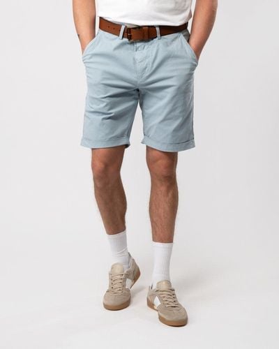GANT Regular Sunfaded Shorts - Blue