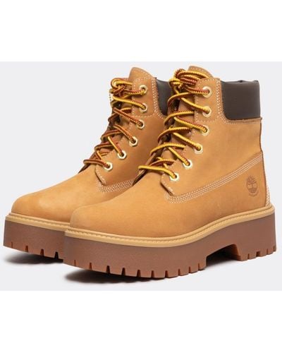 Timberland Stone Street 6in Boots - Natural