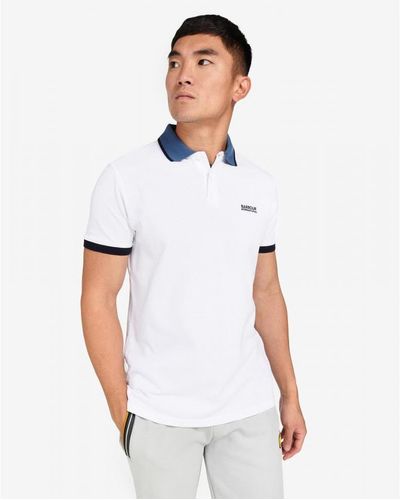 Barbour Howall Polo - White