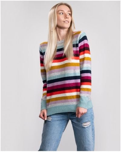 Joules Intarsia Sweater Chantelle - Multicolour