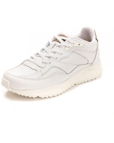 Woden Sophie Leather Sneakers - White