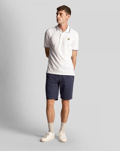 Lyle & Scott Anfield Chino Shorts - White