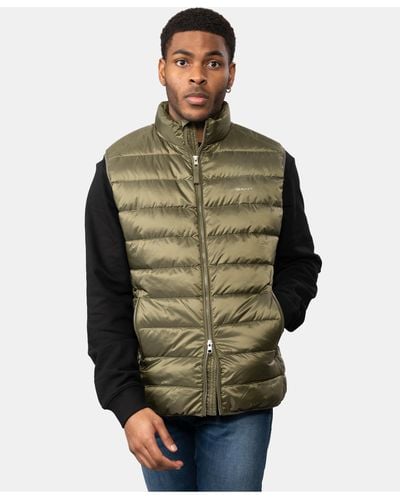 | Online 43% gilets Lyst and up Waistcoats Men GANT to Sale | for off