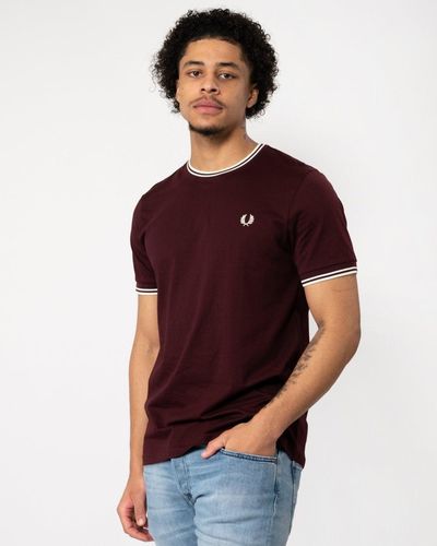 Fred Perry Twin Tipped - Red