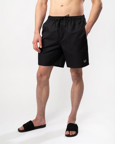 Fred Perry Classic Swim Shorts - White