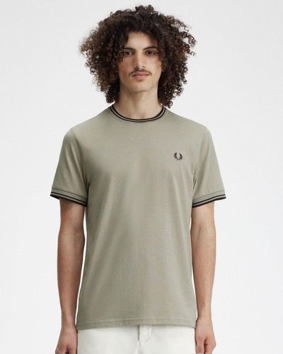 Fred Perry Twin Tipped - Green
