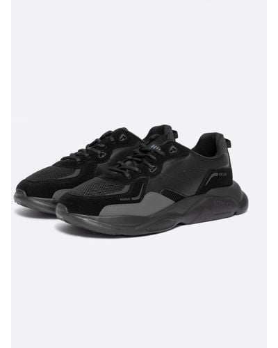 HUGO Leon_runn_enme Sneakers - Black