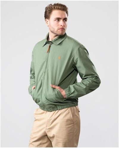 Polo Ralph Lauren Bayport Cotton Poplin Jacket - Green