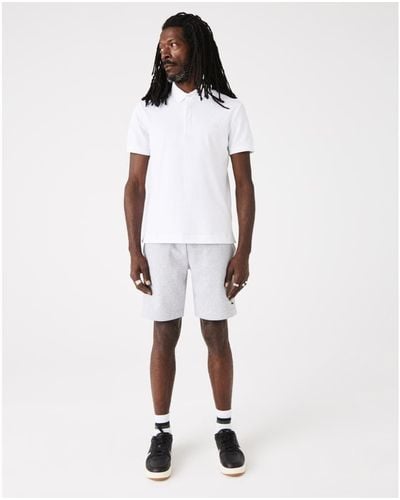 Lacoste Fleece Shorts - White