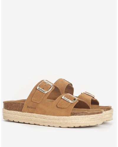 Barbour Sandgate Chunky Sandals - Natural
