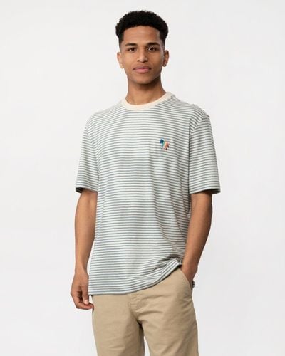 Paul Smith Reg Fit Short Sleeve Broad Zebra - White